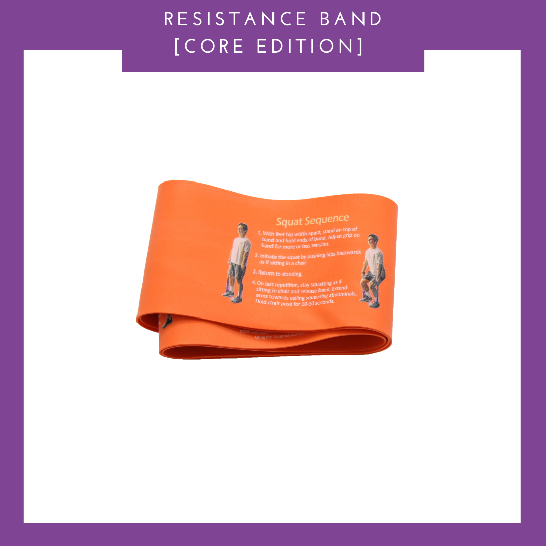 Resistance Band for a Strong Core