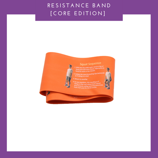 Resistance Band for a Strong Core